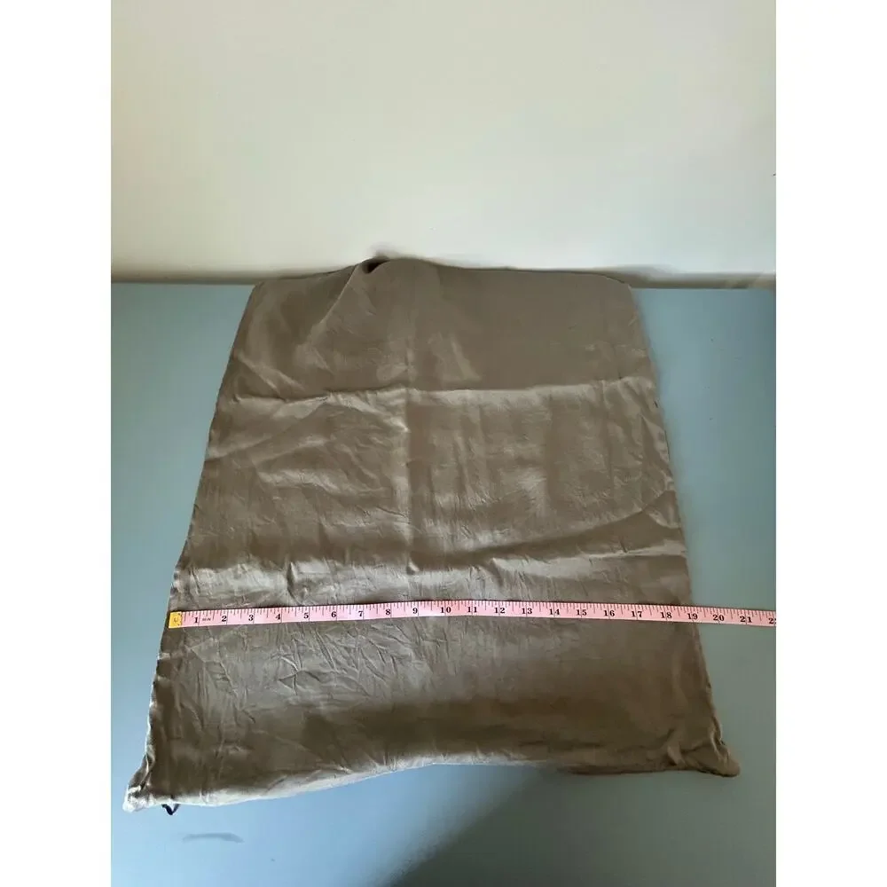 Zima Silk 100% Mulberry silk standard size pillowcase grey zipper comfort